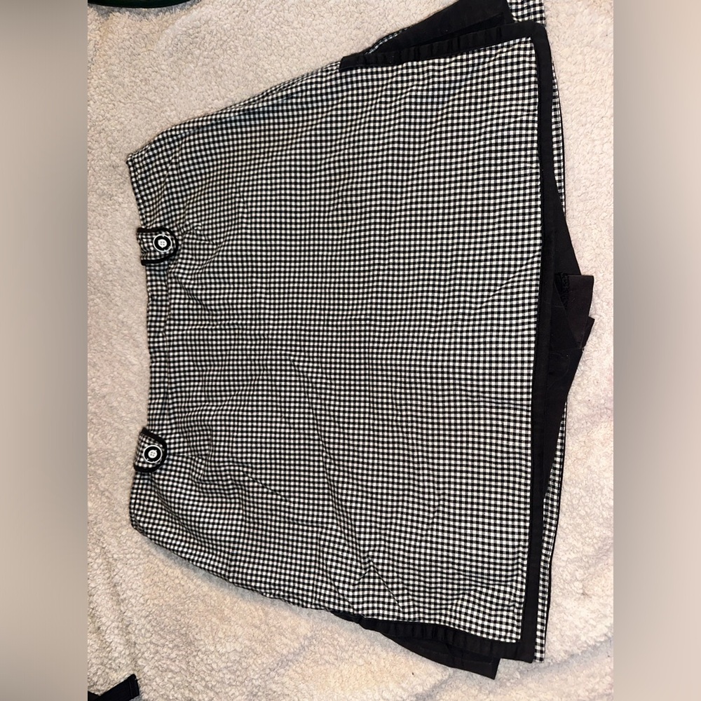 Vintage plaid skort